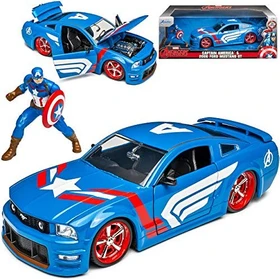 Jada Toys Marvel - Captain America 2006 Ford Mustang GT 1:24