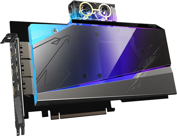 GIGABYTE AORUS GeForce RTX 3080 Xtreme Waterforce WB 10G (Rev. 1.0), 10GB GDDR6X, 3x HDMI, 3x DP