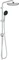 Grohe Vitalio Start System 250 Flex Duschsystem mit Thermostat chrom Vorschaubild