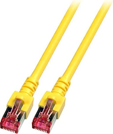 EFB Elektronik Patchkabel, Cat6, S/FTP, RJ-45/RJ-45, 0.5m, gelb