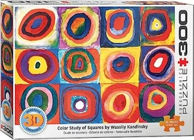 Eurographics Color Study of Squares 3D Lenticular