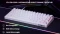 ISY IGK-6500 Gasket Mount Gaming Tastatur, 75% Layout, weiß, LEDs RGB, hot-swap, Outemu Red, USB, DE Vorschaubild