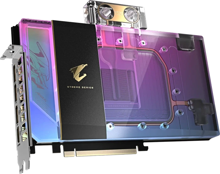 GIGABYTE AORUS GeForce RTX 5090 Xtreme Waterforce WB 32G, 32GB GDDR7, HDMI, 3x DP