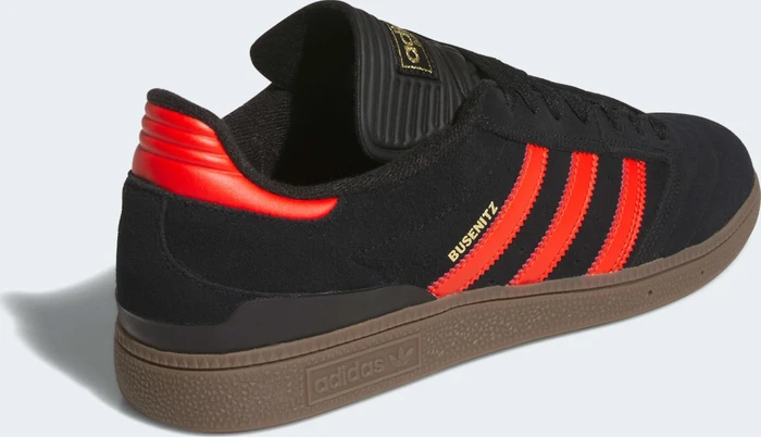 adidas Busenitz core black/bold orange/gum (Herren)