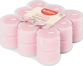 Bolsius Aromatic Tealights Magnolia Duftkerze, 18 Stück