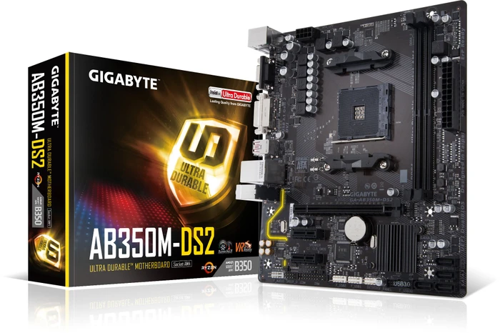 GIGABYTE GA-AB350M-DS2 (AMD AM4)