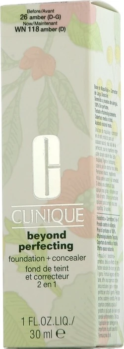 Clinique Beyond Perfecting Foundation and Concealer amber, 30ml