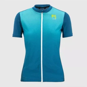 Karpos Verve Evo Trikot kurzarm moroccan blue/bluebird (Damen)