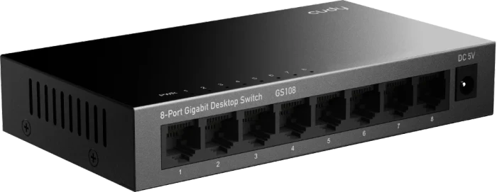 Cudy GS100 Series Desktop Gigabit Switch, 8x RJ-45
