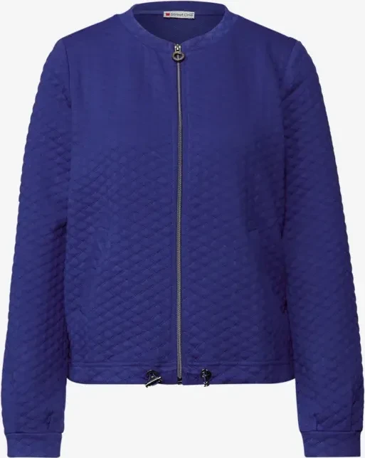 Street One Zipper Jacke mit Struktur Jacke amparo blue (Damen)