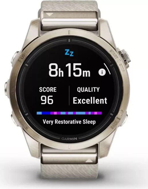 Garmin epix 2S Pro Sapphire cream heather/soft gold