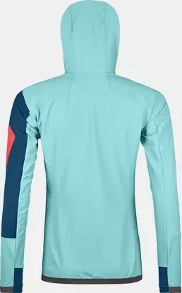 Ortovox Berrino Hooded Funktionsjacke ice waterfall (Damen)
