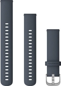 Garmin Schnellwechsel Silikon Armband 18mm 110-195mm granite blue