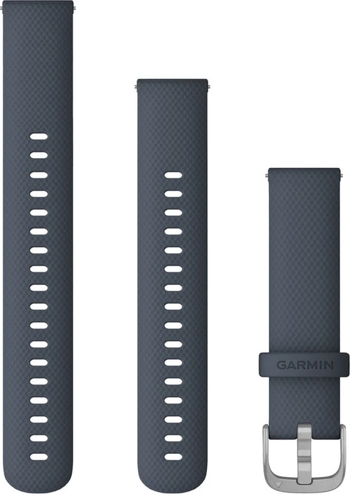 Garmin Schnellwechsel Silikon Armband 18mm 110-195mm granite blue