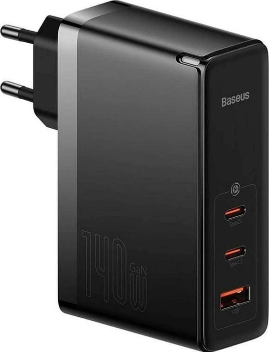 Baseus 140W GaN5 Pro Fast Charger schwarz