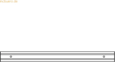 Hammerbacher Orga-Schiene für 120cm Akustik-Trennwand