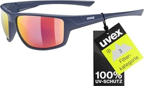 UVEX sportstyle 230 blue matt/mirror red