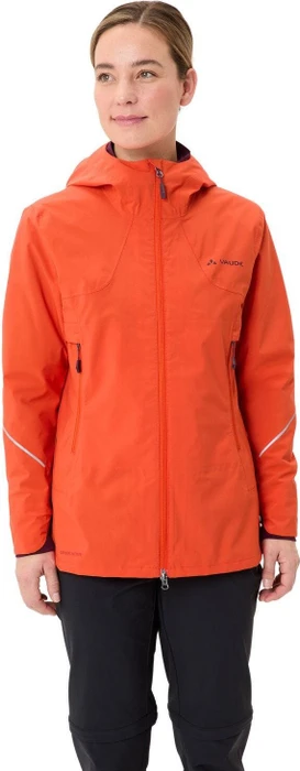 Vaude Yaras 3in1 Fahrradjacke glowing red (Damen)