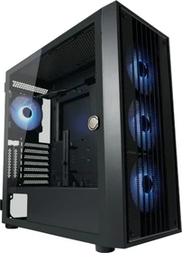 LC-Power Gaming 810B Dark_Crawler_X, schwarz, Glasfenster (LC-810B-ON)