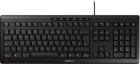 Cherry Stream Keyboard 2019, schwarz/grau, USB, UK