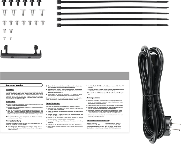 Chieftec DT-10B-300, schwarz, 300W TFX