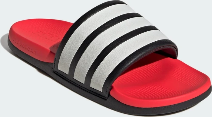 adidas Comfort Adilette 2.0 core black/core white/lucid red