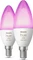 Philips Hue White and Color Ambiance LED-Bulb E14 5.3W, 2 Stück Vorschaubild