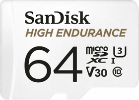 SanDisk High Endurance R100/W40 64GB Kit, UHS-I U3, Class 10