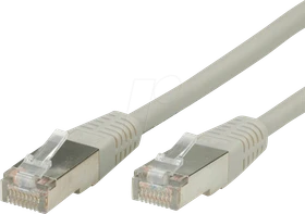 Value Patchkabel, Cat6, S/FTP, RJ-45/RJ-45, 1m, grau
