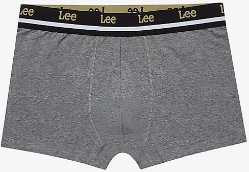 Lee Trunks 3er Boxer Briefs black charcoal aloe (Herren)
