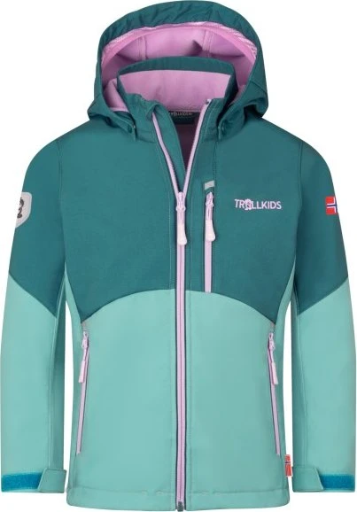 Trollkids Balestrand Funktionsjacke midnight petrol (Junior)