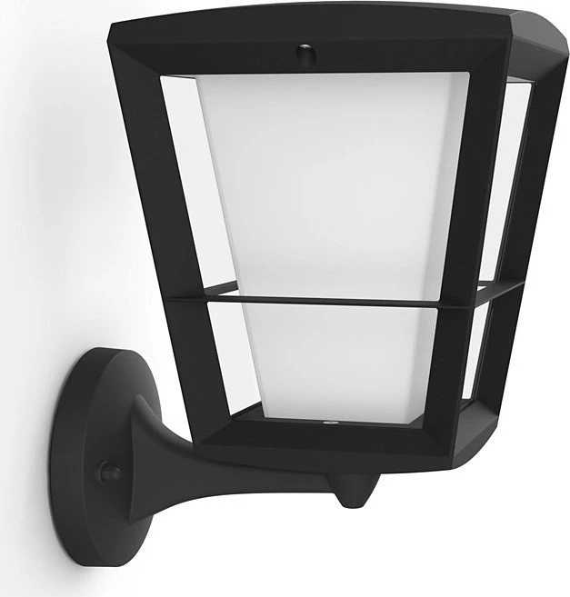 Philips Hue White and Color Ambiance Econic Wandleuchte schwarz