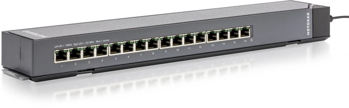 Netgear ProSAFE Plus GSS100 Click Desktop Gigabit Smart Switch, 16x RJ-45