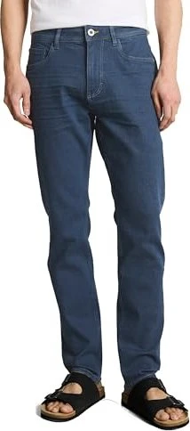 Tom Tailor Josh Regular Slim Jeans Jeans rinsed blue grey denim (Herren)