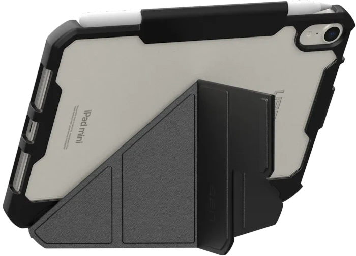 UAG Essential Armor Folio Case für iPad mini 7 (A17 Pro), schwarz
