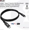 Club 3D USB-C 2.0 Kabel, 480Mb/s, 240W PD EPR, USB-C 2.0 Stecker auf USB-C 2.0 Stecker, 1m Vorschaubild
