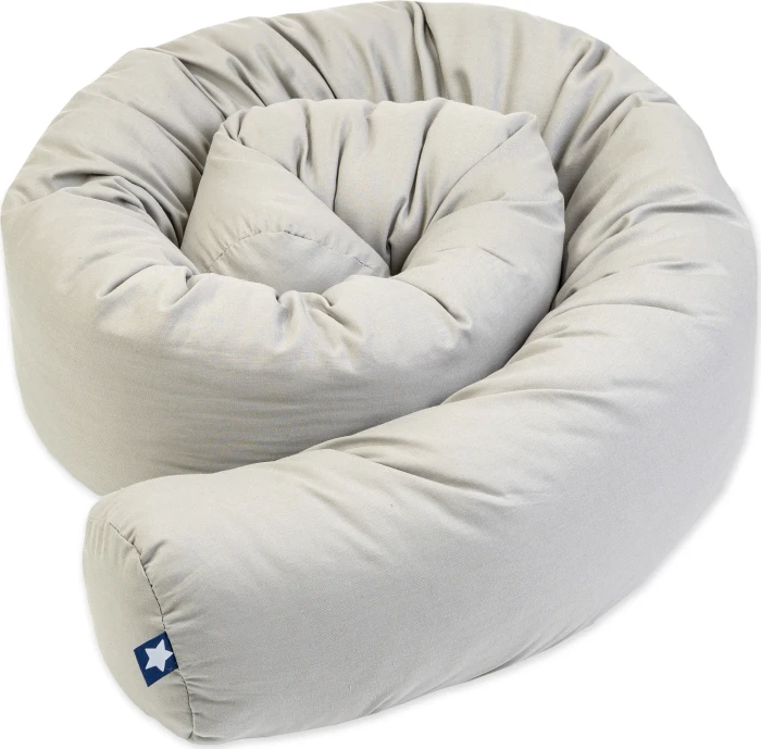 Julius Zöllner Jersey Baby Nestchenschlange 180cm taupe