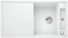 Blanco Axia III 5 S InFino Einbau Becken reversibel mit Ablauffernbedienung weiß inkl. Glasschneidbrett