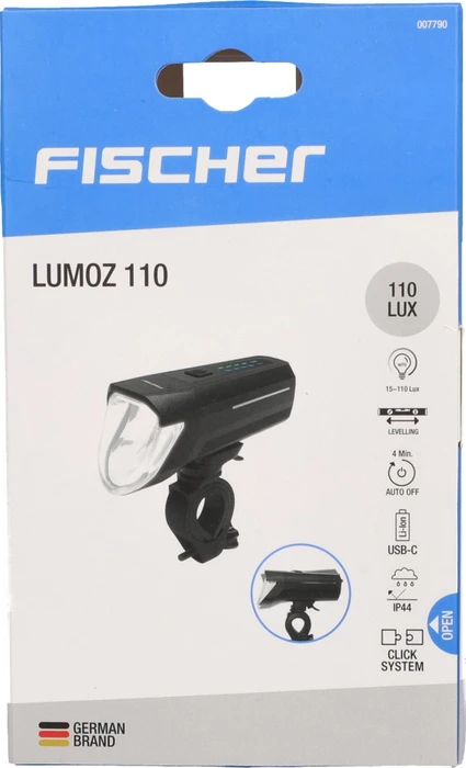 Fischer LED-Akku 110 Lux Frontlicht