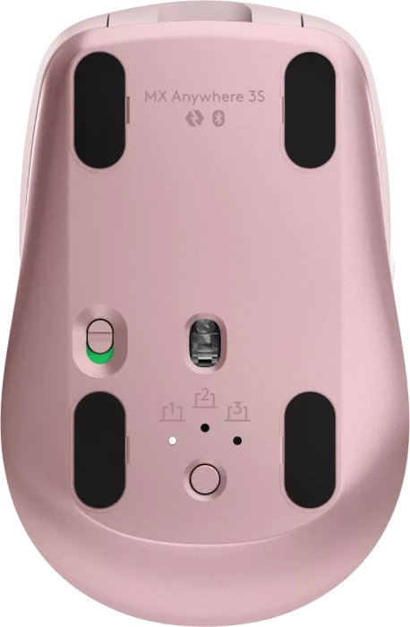 Logitech MX Anywhere 3S Rose, rosa, Logi Bolt, USB/Bluetooth