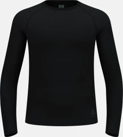 Odlo Performance Light Baselayer Funktionsshirt langarm schwarz (Herren)