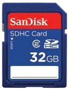 SanDisk 32GB, Class 4