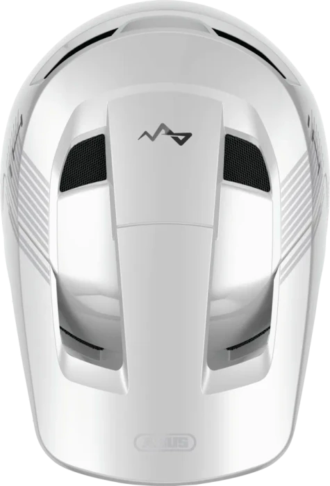 ABUS HiDrop Fullface-Helm shiny white