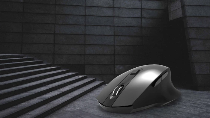 Inca IWM-515 Wireless Mouse grau/schwarz, USB