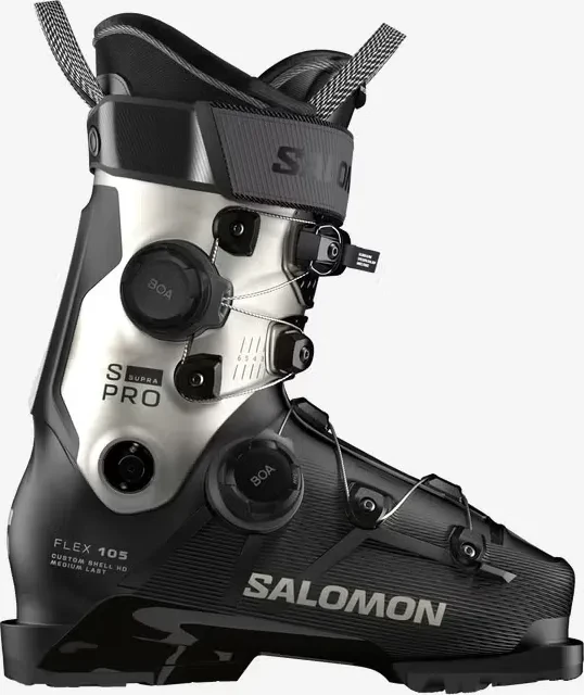 Salomon S/Pro Supra Dual BOA 105 black/light bronze metallic (Damen) (Modell 2025/2026)