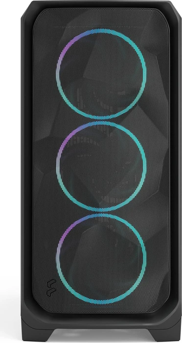 Fractal Design Meshify 3 XL RGB Black TG Light Tint, schwarz, Glasfenster