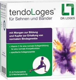 tendoLoges für Sehnen und Bänder Pulversticks, 45 Stück