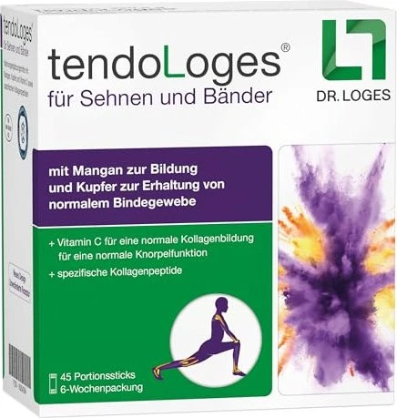 tendoLoges für Sehnen und Bänder Pulversticks, 45 Stück