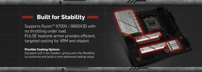 Sapphire Pulse B850M WIFI (AMD AM5)