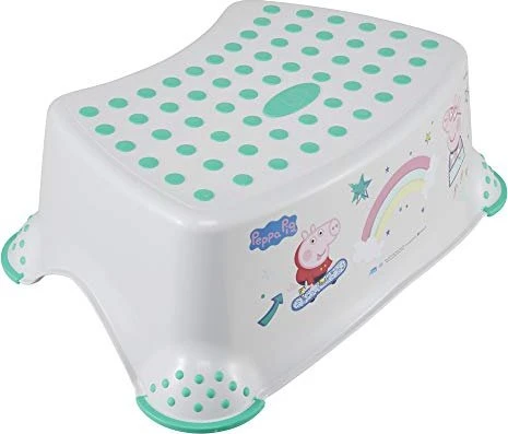 Keeeper Tomek Peppa Pig Tritthocker soft grey
